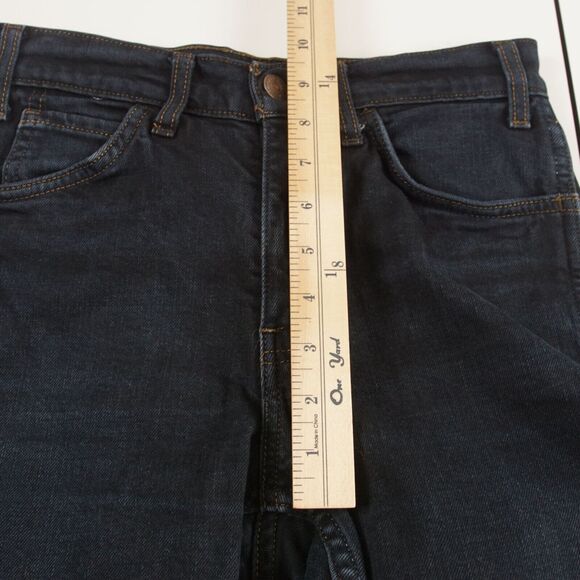 Levis LVC Orange Tab 606 Super Slim Dark Wash Raw Hem Jeans Sz 26 - Picture 6 of 13